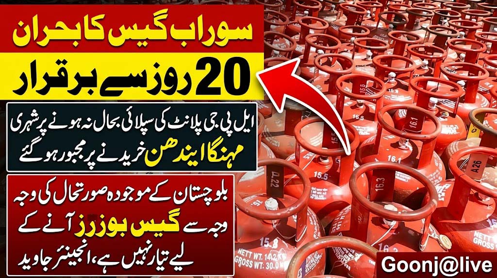 بلوچستان کے موجودہ صورتحال کی وجہ سے گیس بوزرز آنے کے لیے تیار نہیں ہے،انجینئر جاوید